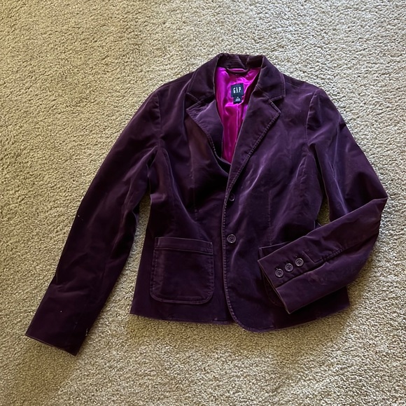 Vintage Gap Plum Jacket - Picture 2 of 7